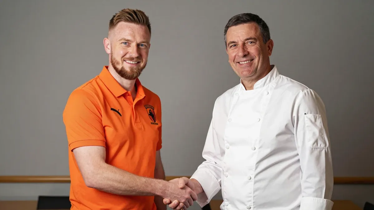 Blackpool FC announces a new partnership with the historic fish and chip restaurant Harry Ramsden's, located in The...